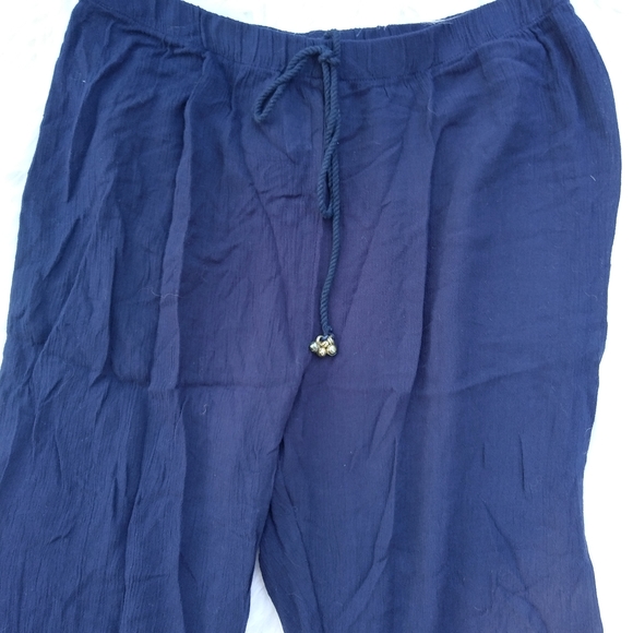 Women's See-Through Bell Bottom Pants - Picture 7 of 8